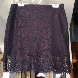 🌺 Beautiful Banana Republic Lace Skirt Sz 8P